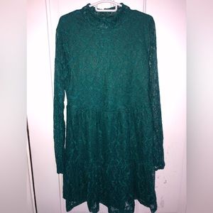 Art class emerald green dress